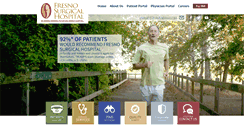 Desktop Screenshot of fresnosurgicalhospital.com